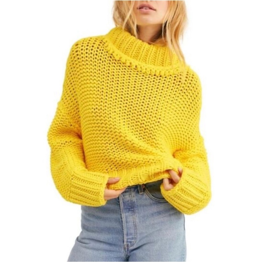 Free People My Only Sunshine Sweater NWT NBW